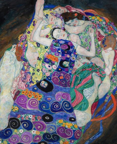 the maiden, Gustav Klimt Art Klimt, Gustav Klimt Art, Klimt Art, Famous Artwork, Art Carte, Gustav Klimt, Vincent Van Gogh, Van Gogh, Art History