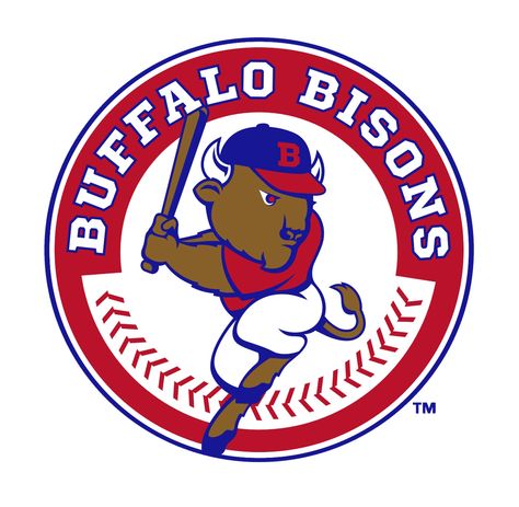 Jays new affiliates, the Bisons! Bison Logo, Tide Logo, Team Schedule, Buffalo Bison, New Buffalo, Sports Team Logos, Minor League Baseball, Sports Logos, The Buffalo