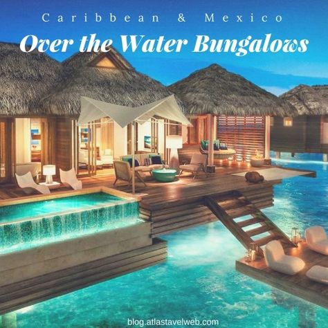 Water Bungalow, Travel Noire, Water Villa, Overwater Bungalows, Jamaica Travel, Dream Vacations Destinations, Caribbean Vacations, Beach Bungalows, Caribbean Travel