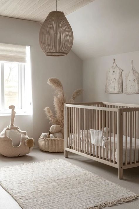 "Create a serene and stylish space for your little one with a Scandinavian-Inspired Nursery! 🌿🍼 Perfect for combining simplicity, functionality, and cozy charm. 🌟✨ #ScandinavianNursery #BabyRoomDecor #ScandiStyle" Scandinavian Nursery, Baby Zimmer, Baby Organization, Baby Bedroom, Scandinavian Inspired, Scandi Style, Scandinavian Home, Baby Room Decor, Little One