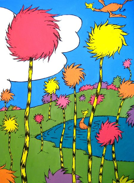 dr seuss images | Celebrating Dr. Seuss Art Across America! – 20 Dr. Seuss Images For ... Art, Trees, The Cat In The Hat, Cat In The Hat, Dr Seuss