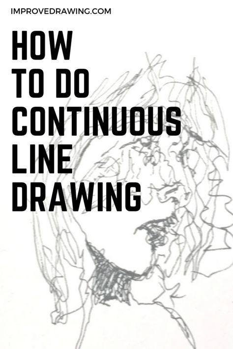 How to Do Continuous Line Drawing Single Line Contour Drawing, Continuous Line Drawing Tutorial, Line Art Drawings Tutorials, Continuous Line Drawing Hand, Continuous Line Drawings, Contour Drawing Ideas, Cool Line Art, Contour Line Art, Art Principles