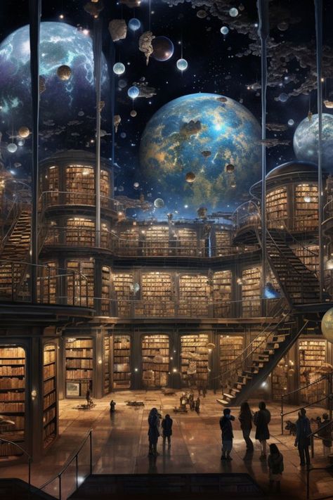 Magical Library, Magical Room, Anime Places, Dream Life House, Magical Book, Biome, Lose Yourself, Fantasy Art Landscapes, Fantasy Concept Art