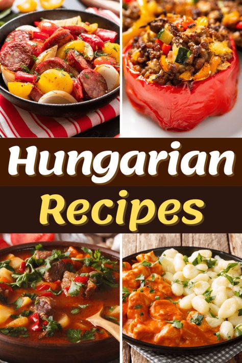 Hungarian Sausage Recipe, Bulk Meals, Hungarian Sausage, Hungarian Dishes, Recipes To Try At Home, Eastern European Recipes, Simple Family Meals, Hungarian Cuisine, Foreign Food