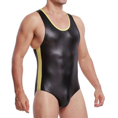 Men Bodysuit, Sport Bodysuit, Mens Bodysuit, Wrestling Gear, Wrestling Singlet, Gym Suit, Leather Jumpsuit, Bodysuit Top, Body Shaper