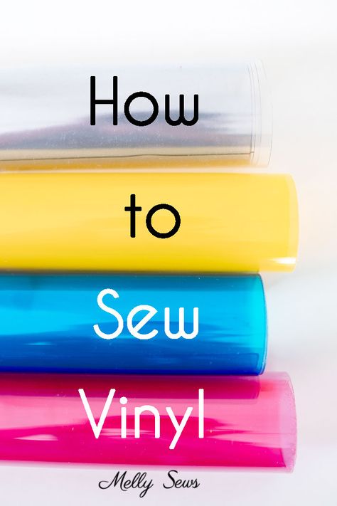 Patchwork, Sewing Vinyl, Tips For Sewing, Melly Sews, Machine Needles, Vinyl Bag, Beginner Sewing Projects Easy, Vinyl Fabric, Sewing Projects For Beginners