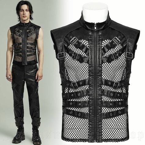 Men’s Autumn Darkwear collection is now available at Fantasmagoria shop ⛓️ ➡��️Swipe to see more epic men’s designs ⛓️ Guys, with this collection you just can not say that ‘men have less cool clothes selection’ 😜 In this post: ⛓️Tormentor Sleevless Mesh Vest Top+Alien Species Trousers ⛓️Anakreon Unisex Maxi skirt +Catharsis Hooded Sleevless Men’sT-shirt ⛓️Kazarion Coat ⛓️Cypher Black Shortsleeve Men’s Shirt+Alien Species Trousers ⛓️Asylum Sleevless Men’s Shirt+Tormentor Men’s Trousers All av... Trousers, Alien Species, Mesh Vest, Cool Clothes, Mesh Tops, Vest Top, Maxi Skirt, Cool Outfits, The Selection