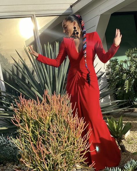 Rainbow Johnson Style, Tracy Ellis Ross, Rainbow Johnson, Where I Want To Be, Avant Garde Hair, Braided Scarf, I Am Learning, Braided Styles, Tracee Ellis Ross