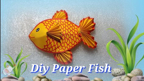 3d Paper Fish, Fish Origami, Diy Sharpie Crafts, How To Make Fish, 3d Fish, Paper Fish, Sharpie Crafts, Diy Sharpie, Boho Art Drawings