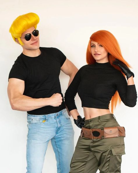 Kim &...John? 🕵️😎📺 @redlily.cosplay as Kim Possible @giosskillmankind666 as Johnny Bravo Photographed by @avj_ph_cosplay #KimPossible #RonStoppable #Shego #Draken #CallMeBeepMe #JohnnyBravo #DisneyChannel #WaltDisney #Disney #CartoonNetwork #Cartoon #KimPossibleCosplay #JohnnyBravoCosplay #CosplayersOfInstsgram #CosplayersOfIG #Cosplayers #Cosplay #Childhood #DextersLaboratory #PowerpuffGirls #EdEdNEddy #BlackShirt #Nickelodeon Workout Motivation, Disney Channel, Cartoon Network, Kim Possible Cosplay, Dexter’s Laboratory, Johnny Bravo, Kim Possible, Powerpuff Girls, Nickelodeon