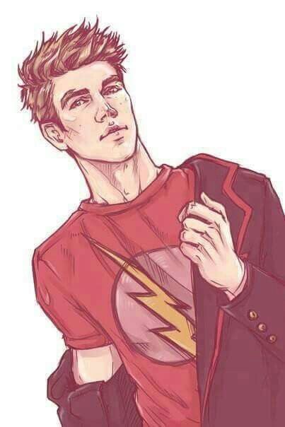 Barry Allen/The Flash Barry Allen Fanart, Barry Allen Flash, Sebastian Smythe, Boy Fanart, Flash Drawing, Flash Barry Allen, The Flash Grant Gustin, Wally West, Barry Allen