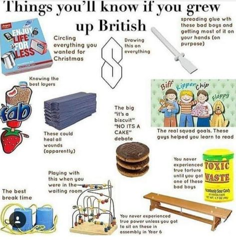 British Nostalgia Aesthetic, British Jokes, Jaffa Cakes, Growing Up British, British Humour, British Memes, British Culture, British Things, British Humor