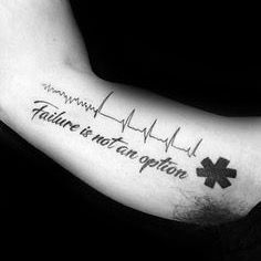 false Star Of Life Tattoo Ems, First Responder Tattoo Ideas, Emt Tattoo For Women, Emt Tattoos, Paramedic Tattoo, Ems Tattoos, Anatomical Heart Tattoo, Medical Tattoo, Star Of