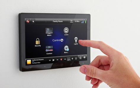 Control4 Touch Screen Ui Ux 디자인, Lighting Control System, Best Smart Home, Roof Lantern, Smart Home Security, Home Automation System, Smart Home Automation, Casa Container, Smart Home Technology