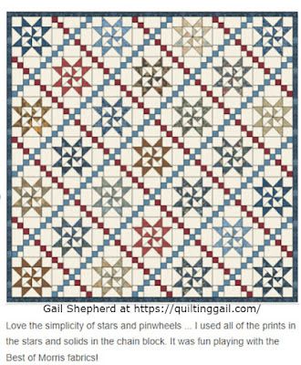 Barbara Brackman's MATERIAL CULTURE: Electric Quilt Design Challenge: Best of Morris Electric Quilt, Quilt Design, Design Challenge, The Winner, Design Challenges, Border Design, Quilting Designs, Light In The Dark, Color Schemes