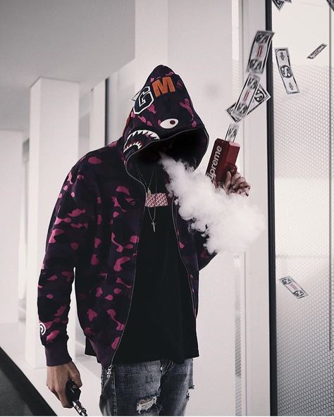 Lalo Bape Outfits Men, Urban Mens Fashion, Bape Outfits, Hypebeast Fashion, Shark Hoodie, Nba Fashion, Wallpaper Tumblr, Mens Fashion Urban, Fire Fits