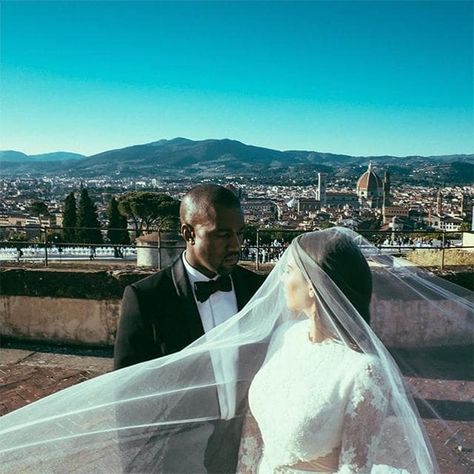 Kanye West Wedding, Kim Kardashian Wedding, Kardashian Wedding, Wedding Photo Sharing, 4th Wedding Anniversary, Kim And Kanye, Robert Kardashian, Kim Kardashian West, Kkw Beauty