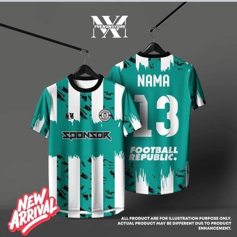 Football Jersey Design Soccer, Sports Jersey Design Football, Sports Jersey Design Men, Football Jersey Design Ideas, Cricket Jersey Design New, Jersey Design Football, Soccer Shirts Designs, Soccer Uniforms Design, Football Jersey Design