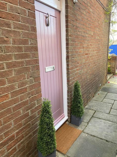 front door possible colour - Farrow & Ball Cinder Rose Cinder Rose Farrow And Ball, Farrow And Ball Pink, Cinder Rose, Pink Front Door, Pink Door, Farrow And Ball, Front Door Colors, Door Color, Farrow Ball