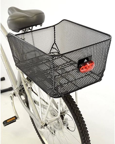 Bike Accessories Diy, Pet Bike Basket, Nantucket Bike Basket, Bike Basket Liner, Rear Bike Basket, Rear Bike Rack, Wood Bike, Biking With Dog, Wooden Bike