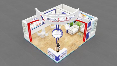 2 Side Open Exhibition Stall Design, Stall Design, Exhibition Stall Design, Exhibition Stall, Stall Designs, 3d Modeling, Exhibition Design, Autocad, Design Interior