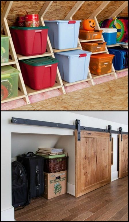 Attic Decoration, Attic Closet, House Organization, Craftsman Interior, Loft Storage, Attic Room, Attic Space, Attic Design, Attic Bedrooms