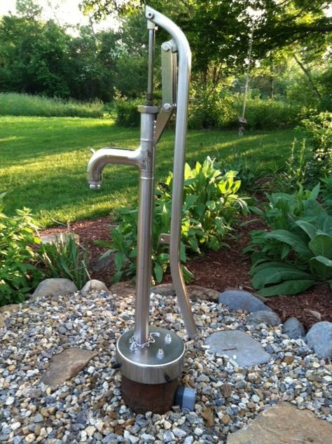 Well Hand Pump, Deep Well Hand Pumps, Hand Pump Well, Shallow Well Pump, Old Water Pumps, Hand Water Pump, Modular Home Designs, Water Collection System, Ground Water