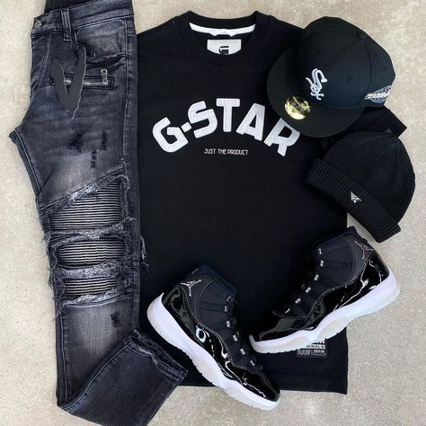 Jordan Fits Men, Hard Outfits, Air Jordan Outfit, Guys Fashion Swag, Sports Fashion Men, Outfits Men Streetwear, Drippy Outfit, Drip Outfit Men, Hype Clothing