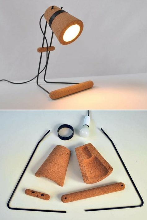 Lamp Makeover, Vintage Industrial Lighting, Modern Desk Lamp, Lamp Lighting, Contemporary Lamps, Contemporary Table Lamps, Types Of Furniture, Room Lamp, Wood Lamps