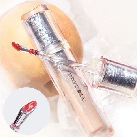 Judydoll - Special Edition Ice Watery Lip Gloss - 3 Colors (5-7) | YesStyle Chinese Makeup, Bold Lipstick, Smooth Lips, How To Clean Metal, How To Line Lips, Wine Colored, Makeup Brands, Liquid Eyeliner, Lip Tint