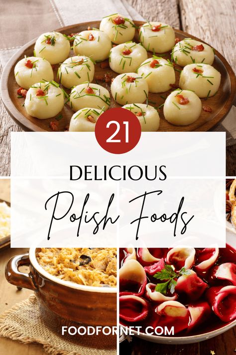 Easy Polish Recipes, Polish Food Traditional, Polish Sausage Recipes, Polish Dishes, Polish Foods, Poland Food, Simply Potatoes, Polish Desserts, Hungarian Food