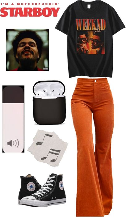 The Weeknd Fan Outfit 🧡 Outfit | ShopLook Outfits To Wear To The Weeknd Concert, The Weeknd Outfits Style, The Weeknd Fashion, The Weeknd Jacket, Cutout Aesthetic, Gig Outfits, The Weeknd Concert Outfit, Gig Outfit, Weeknd Concert