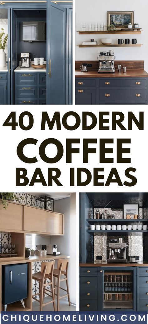 Amoire Ideas Coffee Bar, Coffee And Blender Bar Ideas, Coffee Bar And Storage, Kitchen Dresser Coffee Station, Bedroom Coffee And Wine Bar, Tall Coffee Bar Cabinet, Coffee Pantry Bar, Kitchen Island With Coffee Bar, Coffee Bar Keurig