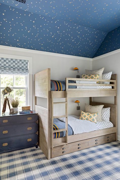 Boy's Rooms, Bedroom Fun, Chippendale Design, Luxury Kids Bedroom, Boys Room Design, Big Boy Bedrooms, Bunk Rooms, Lake Winnipesaukee, Big Kids Room