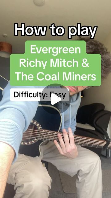 TheKeyOfG on Instagram: "BEGINNER LESSON | In today’s lesson you will learn the main chord progression and strumming pattern to the melodic masterpiece “Evergreen” by Richy Mitch & The Coal Miners!   (FULL STRUMMING LESSON AVAILABLE TO TIKTOK MEMBERS AND PATRONS TOMORROW)   GEAR: HB CLD10 SCE  MILLENIUM BLACKBOX CAJON  #guitaristsofinstagram #guitarplayer #violão #fyp #reels #guitarra #acoustic #fypシ #guitar #guitarlessons #learnguitar #evergreen #richymitchandthecoalminers #guitartutorials #easyguitar" Where Is My Mind Guitar Chords, G Major Guitar Chord, A Minor Guitar Chord, Guitar Strumming Patterns, F#m Chord Guitar, Acoustic Guitar Art, Guitar Strumming, C#m Guitar Chord, Acoustic Guitar Music