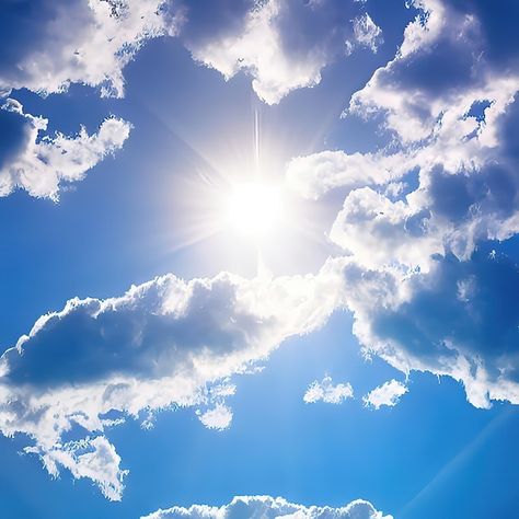 Sky Reference, Sunny Clouds, Photo Study, Sky With Clouds, Sunny Sky, Cloud Photos, Camera Rig, Iconic Wallpaper, Sun And Clouds