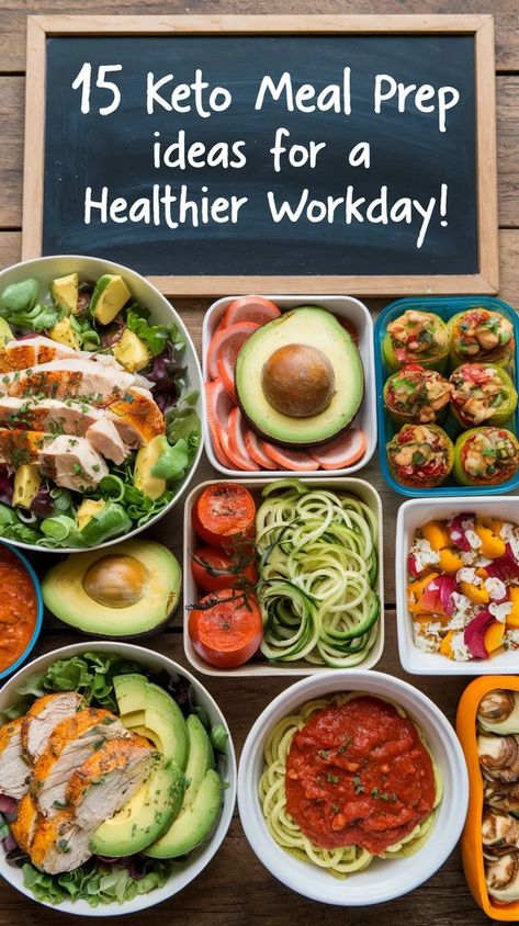 15 Keto Meal Prep Ideas That Are Great for Work in 2024 Keto Breakfast Meal Prep For The Week, Meal Prep For The Week Keto Diet, Meal Prep For The Week Keto, Keto Meal Prep For The Week, Cheap Keto Meal Prep, One Week Keto Meal Plan, Cheap Keto Meal Prep For The Week, Keto Tuna Salad, Veggie Kabobs