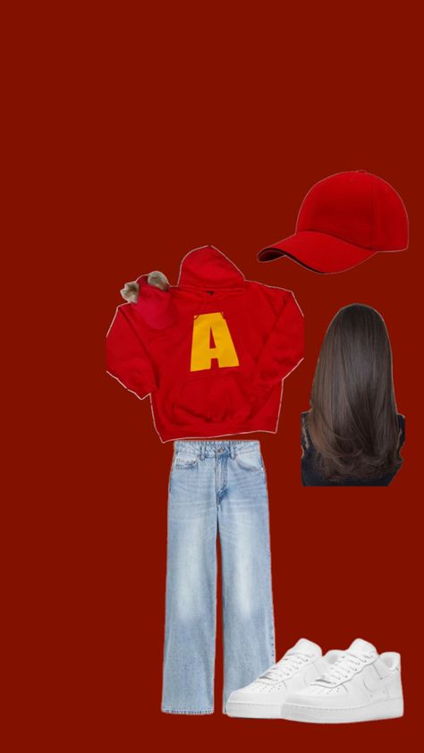 Alvin from Alvin and the chickmunks Alvin Costume, Spirit Week, Halloween Costume, Fall Outfits, Halloween Costumes, Cute Outfits, Polyvore, Halloween, Clothes