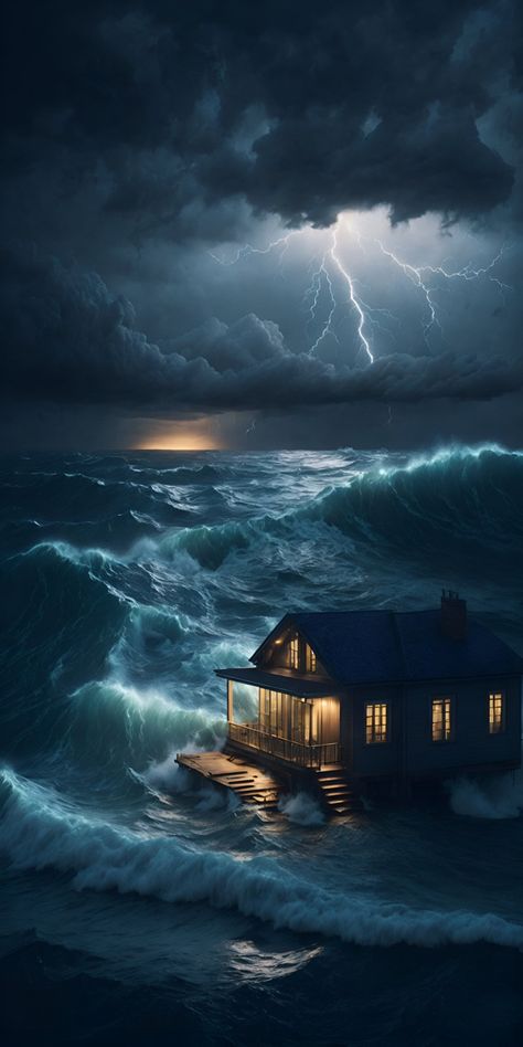 Stormy Waters, Middle Of The Ocean, Ocean Storm, Vast Ocean, Amazing Spiderman Movie, Ocean Depth, Dead Fish, 3d Wallpapers, Water Pictures