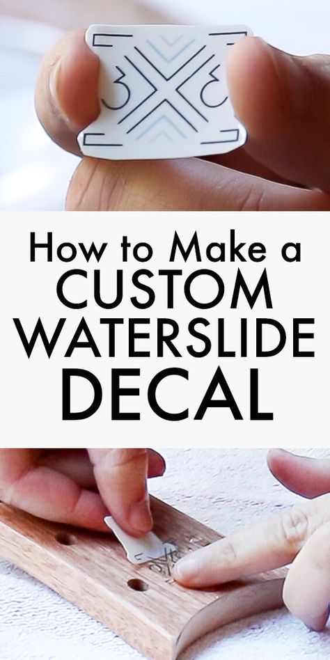 Diy Waterslide Decals, Waterslide Decals Ideas, Waterslide Decal Projects, How To Make Decals, Waterslide Decals Free Printables, Water Slide Decals Diy, Inkjet Waterslide Decal Paper, Waterslide Tumblers, Cricket Maker