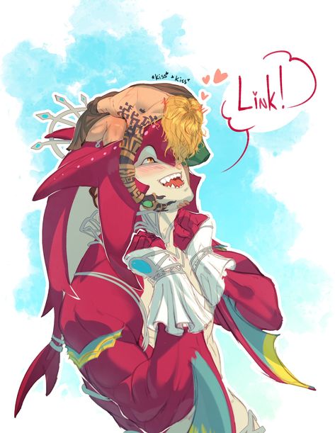 🍩 RUFFY 🍖 Comms are CLOSED on Twitter: "I decided to post it here too. I like this sketch.. I still haven't reached my boyfriend 🦈🦈🦈 #ZeldaTOTK #ZeldaTearsOfTheKingdom #sidlink #Sidon #link #sidonxlink https://t.co/G3BmfNOiL4" / Twitter Sidon Link, Sidon Zelda, Prince Sidon, Legend Of Zelda Memes, Zelda Funny, Gay Fish, Link Zelda, Nintendo Art, Zelda Art