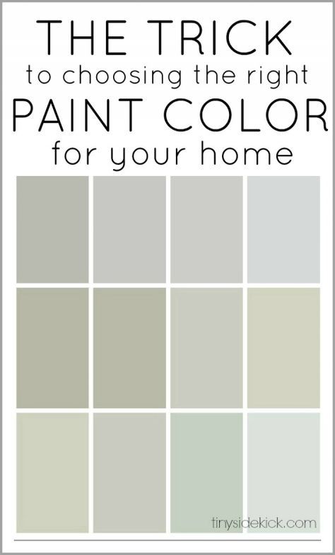 The Trick to Choosing the Right Paint Color + 12 Perfect Neutral Paint Colors | TinySidekick Neutral Paint Colors, Neutral Paint, Interior Paint Colors, Minecraft Ideas, Joanna Gaines, Paint Colors For Home, Painting Tips, New Wall, Colour Schemes