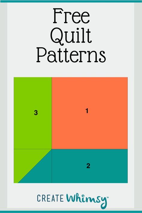 Make your next quilt using our free illustrated quilt block patterns. Easy to construct with simple step-by-step instructions, our beginner-friendly quilt blocks are the foundation for many modern and traditional quilt patterns. #freequiltpatterns #quilting #quilttutorials #quiltblocks #traditionalquilting Single Quilt Block Ideas, 8 Inch Block Quilt Squares, Building Block Quilt Pattern, Quilt Block Templates Printable Free, 12 Inch Finished Quilt Block Patterns Free, Three Color Quilt Blocks, Quilt Block Patterns Free Easy, 10.5 Inch Quilt Blocks Free, Classic Quilt Block Patterns