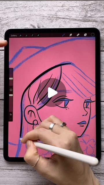 Tools for Procreate | Brushes for digital art | How to make lines smoother? | Instagram Procreate Sketches Drawings, Different Lines, Procreate Brushes, Art How, Drawing Sketches, Digital Painting, Line Art, Art Painting, Digital Art