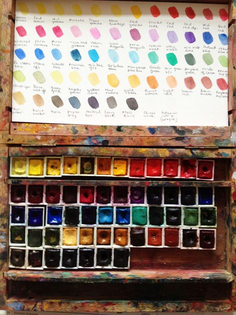 Watercolour paint review Watercolour Pallet, Dianne Sutherland, Watercolor Pallet, Small Watercolor, Watercolor Supplies, Art Painting Tools, Watercolor Kit, Watercolor Tips, Watercolour Paint