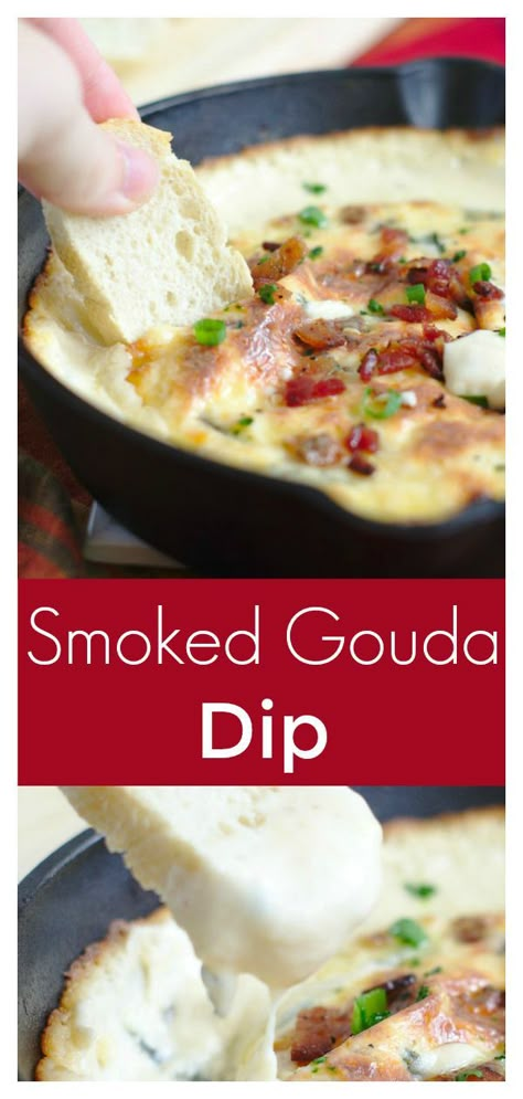 Gouda Dip, Hor Dourves, Spinach And Bacon, Cream Cheese Spinach, Appetizers Easy Dips, Easy Dip, Cheese Spinach, Soup Appetizers, Easy Dips