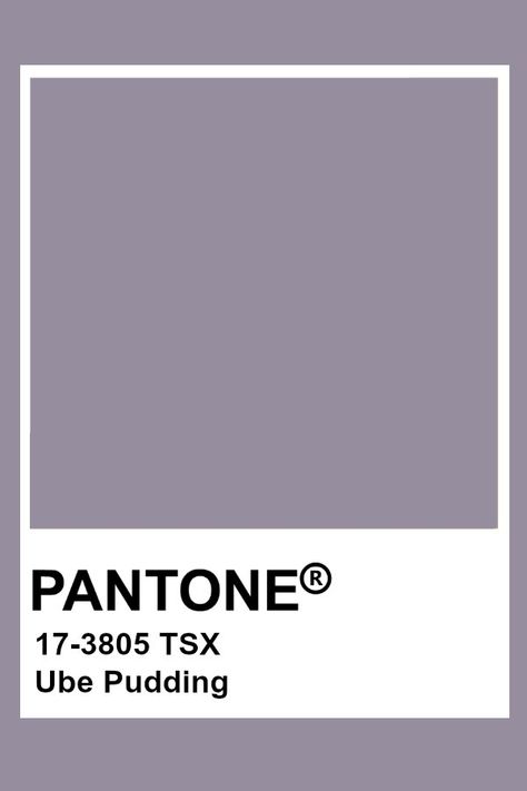 Pantone Ube Pudding Purple Pantone, Pantone Tcx, Pantone Colours, Pantone Color Chart, Pantone Swatches, Color Knowledge, Pantone Palette, Pantone Colour Palettes, Color Chip