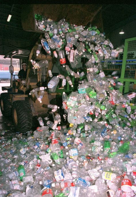 Gray November, Trash Dump, Empty Water Bottle, Recycling Plant, Empty Plastic Bottles, Paradise Lost, Japan Street, Bottled Water, Pushes And Pulls