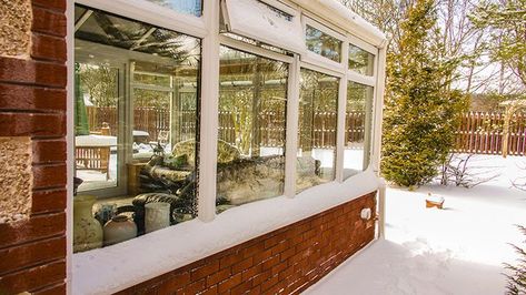 Modernise your conservatory this winter. Check out how how you can make your conservatory a cold-season paradise on Rated People. All it takes is a little weatherproofing and some winter-inspired décor.