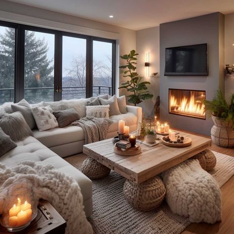 3+ Warm Living Room Decor Tips for a Cozy and Stylish Home • 333+ Images • [ArtFacade] Warm Living Room Decor, Cozy Living Room Warm, Warm Living Room, Room Decor Tips, Living Room Decor Tips, Snug Room, Cozy Living Room Design, Living Room Warm, Cosy Living